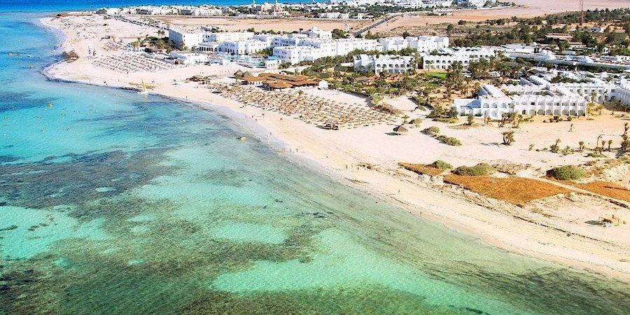 Una delle spiagge mozzafiato di Djerba